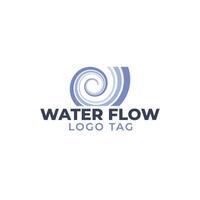 Spiral Logo Design. Modern Abstract Logo template. Corporate Flat logo design. Minimal symbol Shape with cool color scheme. vector
