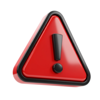 A red triangular warning sign with exclamation point on a plain colored simple background image transparent background png