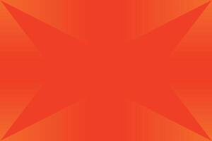 Abstract warm orange background with gradient star shape effect design banner. vector