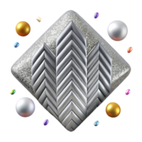extraordinary abstract Silver Herringbone Glitter Pattern Transparent for Festive Designs detailed png