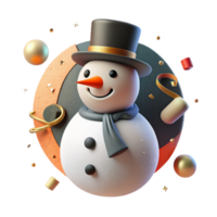 extraordinary abstract Snowman Carrot Nose Coal Buttons Cutout for Winter Art high resolution png