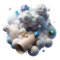 elegant traditional Soft Fog Rolling in Cutout for Atmospheric Effects authentic png
