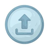Illustration of Upload vector