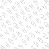 Line art of pattern ice cream cone vector
