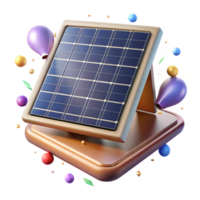 beautiful creative Solar Panel with Reflective Coating Cutout for High Efficiency Systems authentic png
