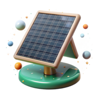 magnificent creative Solar Panel with Textured Surface Cutout for Realistic Visualizations authentic png