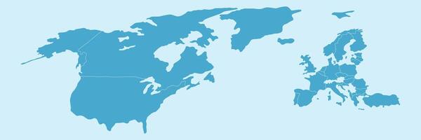 Abstract Map on NATO vector