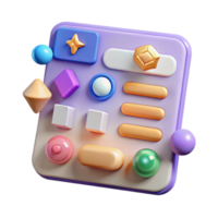 dramatic classic Sorting Options Ui Element Cutout for Data Tables authentic png