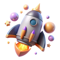 beautiful classic Space Capsule Reentry Flames Cutout for Space Missions high resolution png