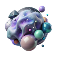beautiful creative Space Dust Nebula Transparent for Website Headers png