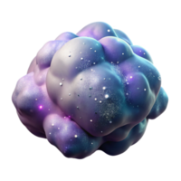 magnificent artistic Space Nebula Isolated for Game Development original png
