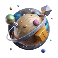 extraordinary abstract Space Probe Exploring Planet Cutout for Science Missions high quality png