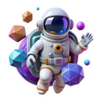 magnificent rustic Spacewalk Astronaut Outside Station Isolated for Science exclusive png