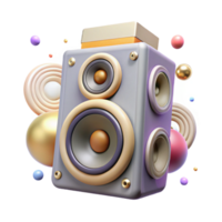 stunning modern Speaker Sound System Loudspeaker Isolated for Music Events high quality png