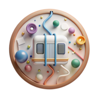 impressive classic Subway Map Illustrating Circular Line Transparent for Loop Systems exclusive png