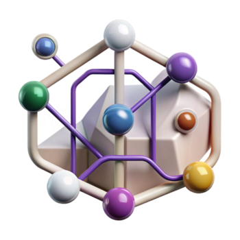 serene rustic Subway Map with Branching Routes Isolated for Complex Networks original png