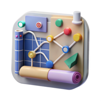 wonderful abstract Subway Map with Data Driven Insights Cutout for Smart City Applications premium png