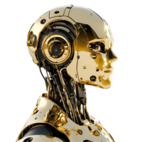 3D High-Tech Robotics Model On Transparent Background png