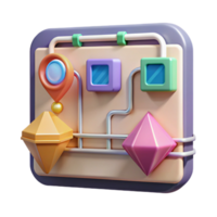 stunning minimalist Subway Map with Platform Information Cutout for Efficient Boarding high quality png