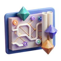 serene abstract Subway Map with Open Data Api for Developers Transparent for Collaborative Innovation exclusive png