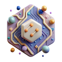 wonderful artistic Technology Shape Circuits Cutout for Electronics Design authentic png