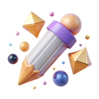 serene rustic Thin Edit Pencil Icon Cutout for Content Editing genuine png