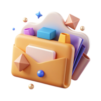 wonderful minimalist Thin Folder File Icon Cutout for Document Organization authentic png