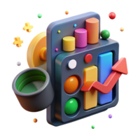beautiful creative Traffic Light Data Analytics and Performance Measurement Cutout for Traffic Optimization high quality png