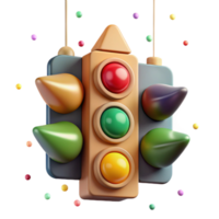beautiful abstract Traffic Light Hanging Signal Cutout for Transportation Design png
