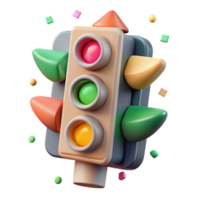 dramatic rustic Traffic Light Incident Detection Systems Isolated for Emergency Response genuine png