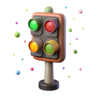extraordinary contemporary Traffic Light Pole Attachment Isolated for Construction Projects detailed png