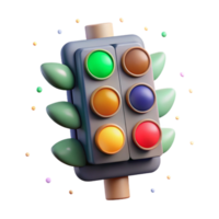 impressive minimalist Traffic Light Signal Timing Optimization Isolated for Traffic Management authentic png