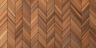 Natural wooden chevron pattern texture for interior and exterior design photo
