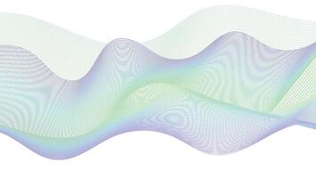 Smooth Curved Lines Creating a Dynamic Abstract Background vector