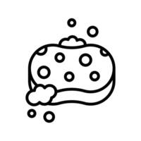 3D Sponge Icons vector