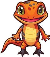 Mysterious Newt Artwork Available on EPS File vector