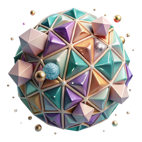 wonderful modern Voronoi Texture Abstract Pattern Transparent Background detailed png