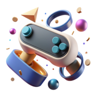 serene creative Vr Controller with Trackpad Cutout for Game Navigation png