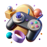 elegant traditional Vr Controller with Joystick Transparent for Game Controls detailed png
