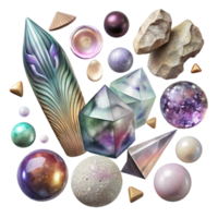 serene creative Watercolor Elements Collection Design Assets Transparent for Graphic Design authentic png