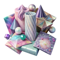 beautiful traditional Watercolor Patterns Set Abstract Designs Transparent for Graphic Resources premium png