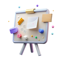 serene rustic Whiteboard Presentation Meeting Room Transparent for Business Discussions authentic png