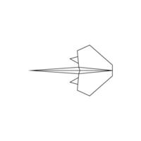 Stingray Fish Polygonal Lines, can use for Logo, Pictogram, Aquatic Animal Figure, Website, Apps, vector