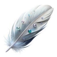 vibrant artistic White Feather Light Airy Texture Transparent for Wedding Invitations professional png