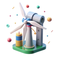 extraordinary rustic Wind Turbine Components Labeled Diagram Isolated for Training Purposes original png