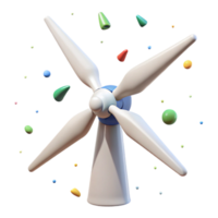 elegant contemporary Wind Turbine Group Transparent for Alternative Energy Infographics authentic png