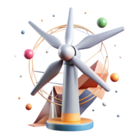 stunning classic Wind Turbine with Power Lines Cutout for Electricity Grid Visualizations png