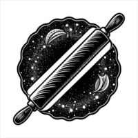 Rolling Pin Flour vector