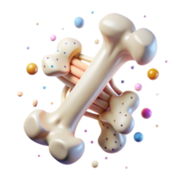 elegant minimalist Xray Bone Structure Cutout for Medical Illustrations authentic png