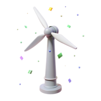 dramatic minimalist Vertical Axis Wind Turbine Urban Environment Isolated for Smart City Projects authentic png